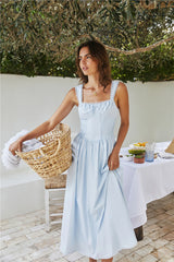 Wandering Soul Maxi Dress Blue