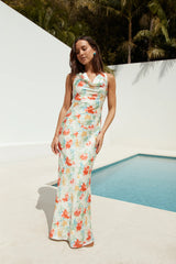 Coastal Maxi Dress Print